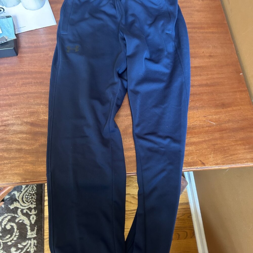 UNDER ARMOUR BLUE LOOSE SM COLDGEAR PANTS